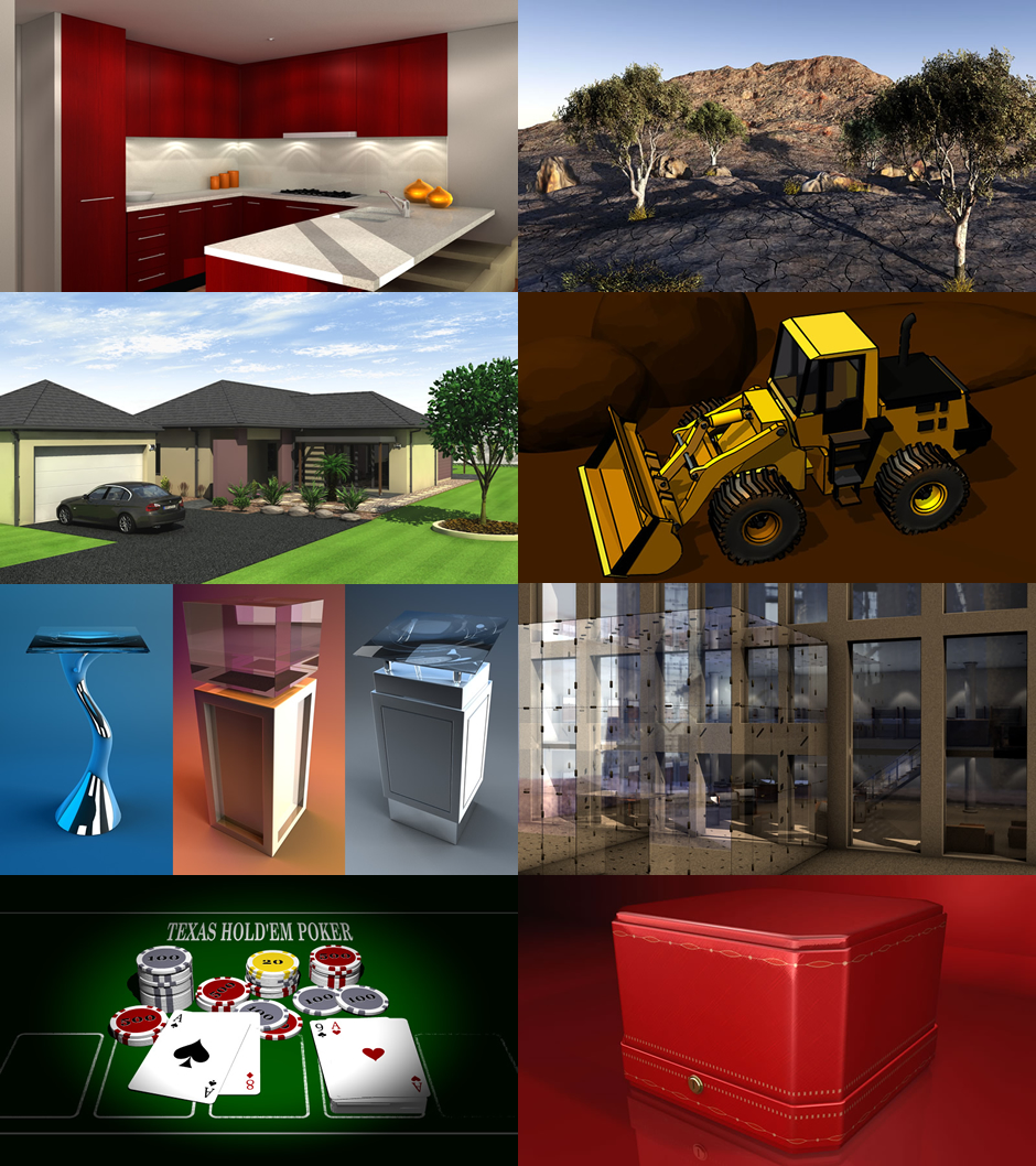 3D Modelling Texturing and Renders 02